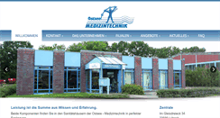 Desktop Screenshot of ostsee-medizintechnik.de